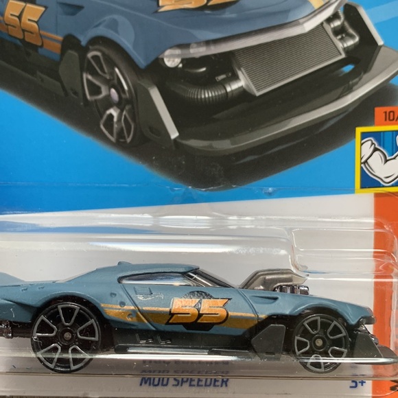 Hot Wheel Mod Speeder Muscle Mania Hotwheels Diecast Toy Race Car 🆕 2023 Mattel - Picture 2 of 6